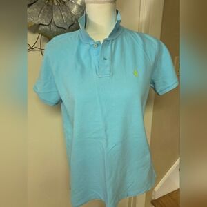 Polo by Ralph Lauren Light Blue Short-Sleeve Cotton Polo